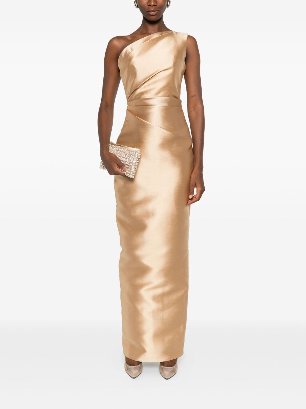 Kira one-shoulder maxi dress - 2
