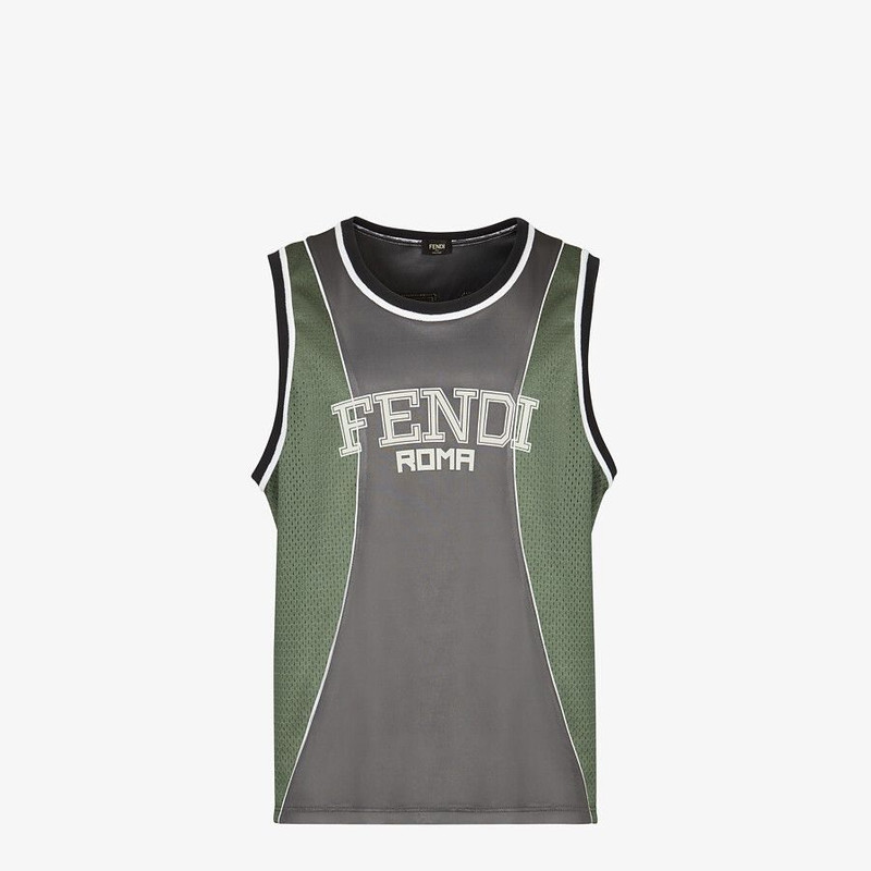 Green tech mesh knit 1