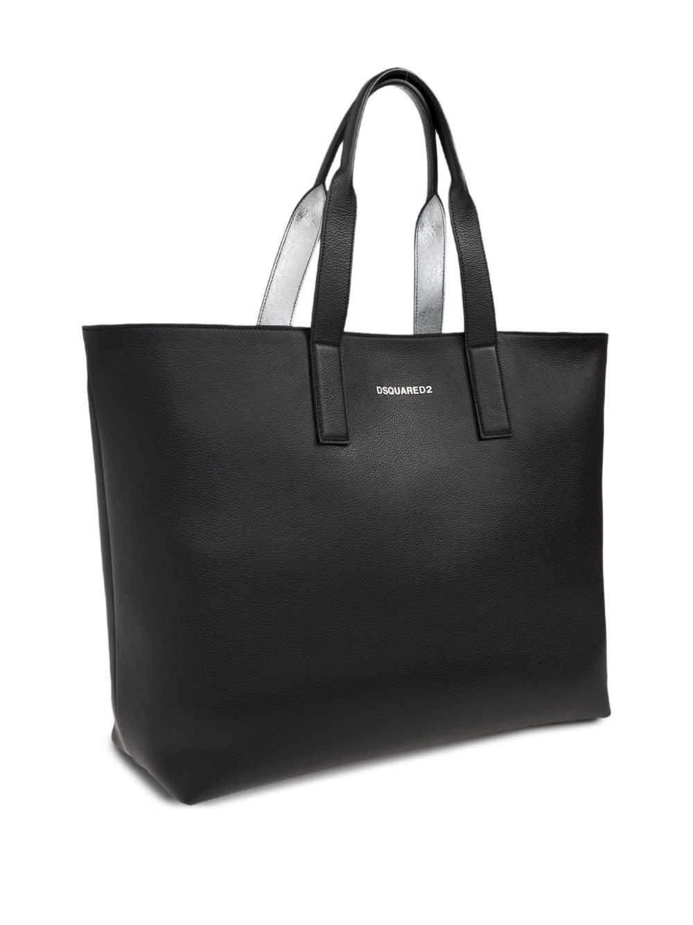 Neoclassic leather tote bag - 3