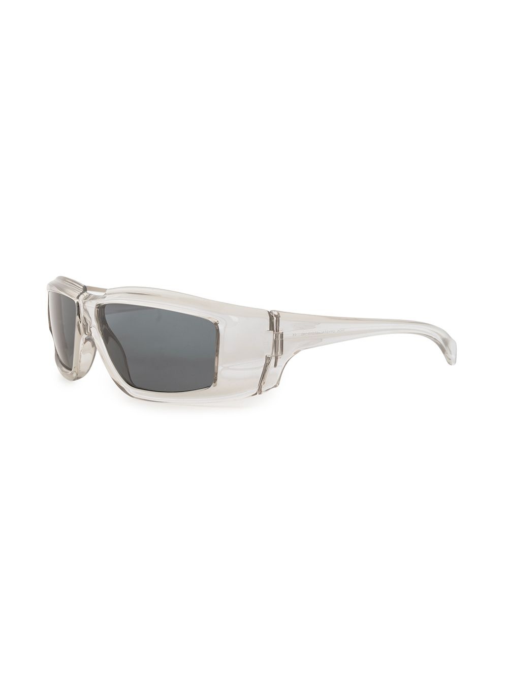 transparent square frame sunglasses - 2