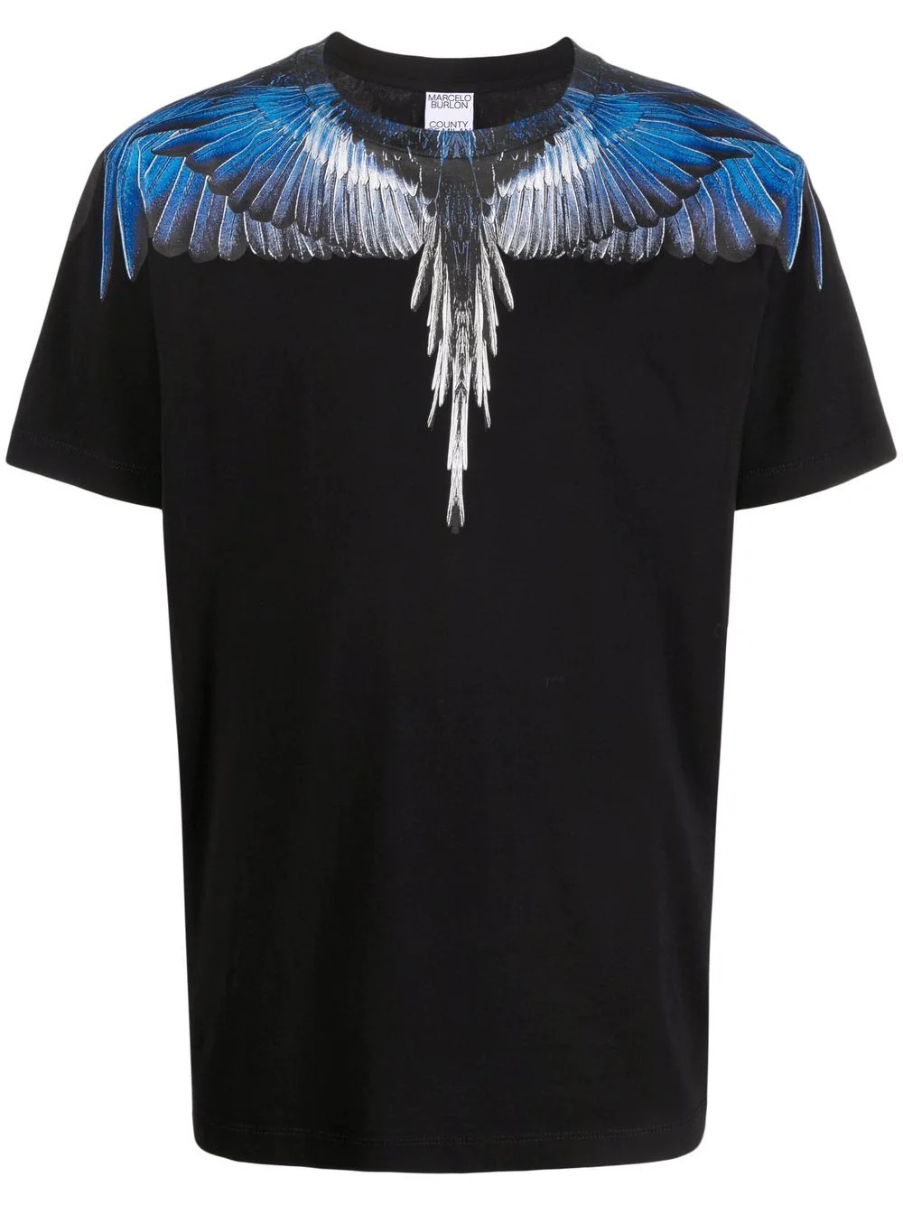 Wings-print cotton T-shirt - 1