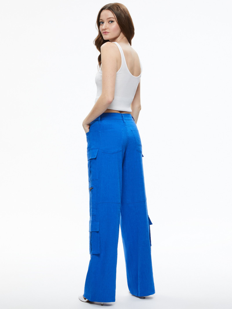 CAY BAGGY CARGO LINEN PANT 3