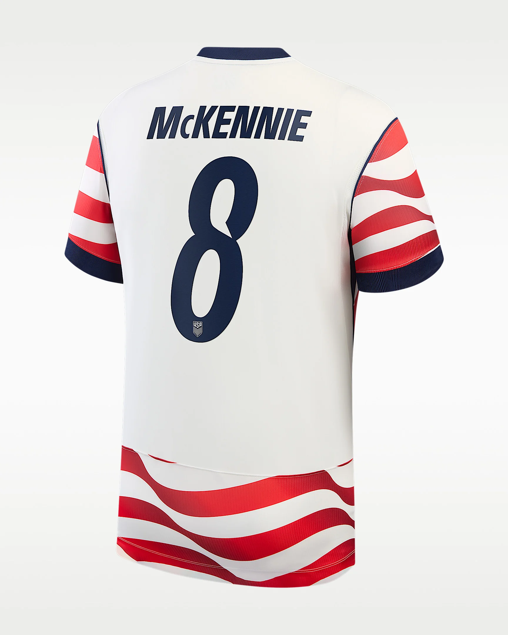 Weston McKennie USMNT 2026 Stadium Home Men's Nike Dri-FIT Soccer Jersey - 1