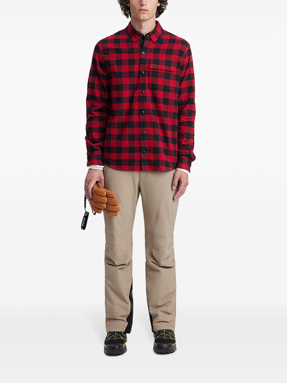 checked shirt - 2