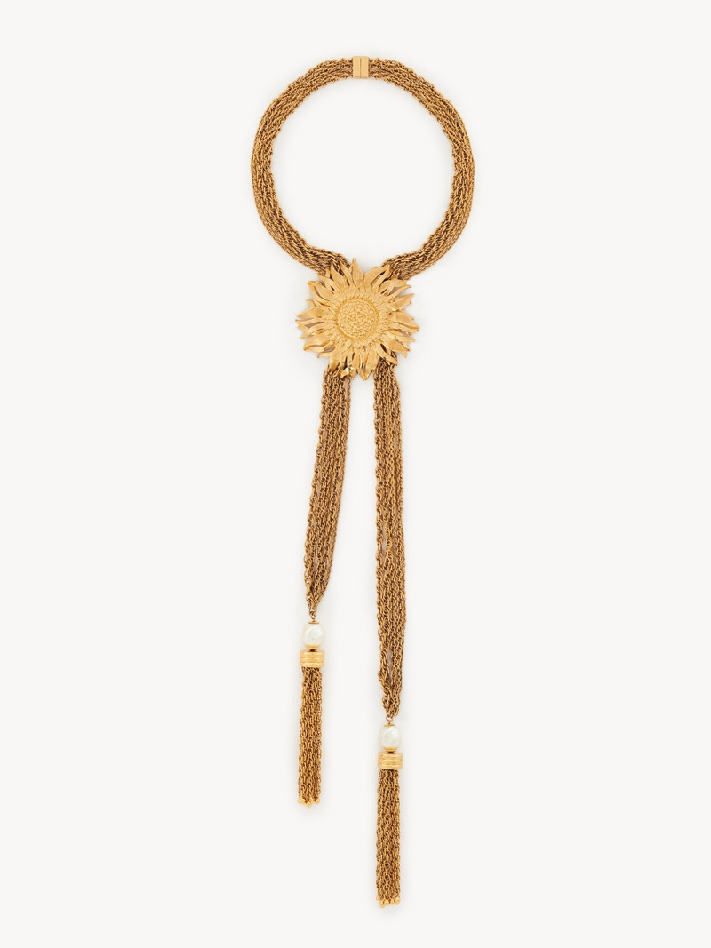 THE CHLOÉ SUNFLOWER NECKLACE 1