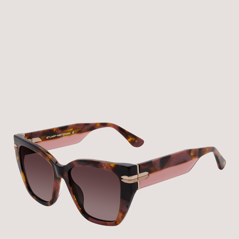 Stuart Weitzman TWO-TONE CAT-EYE SUNGLASSES outlook
