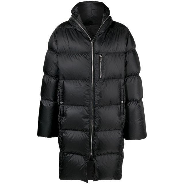 ♪直営店♪Moncler + Rick Owens Gimpパーカー Rick Owens x Moncler Genius Padded Gimp Jacket in Black Rick