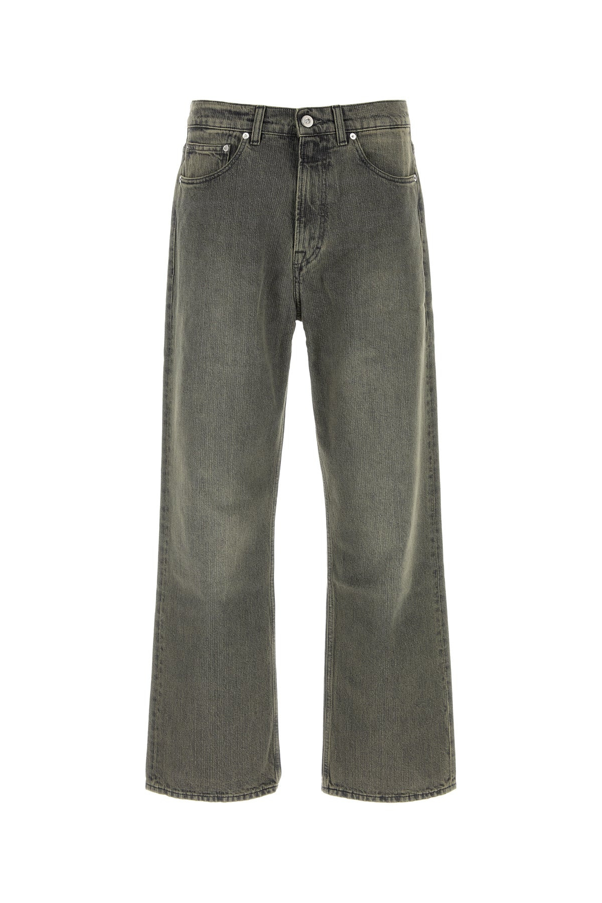 Grey denim Third Cut jeans - 1