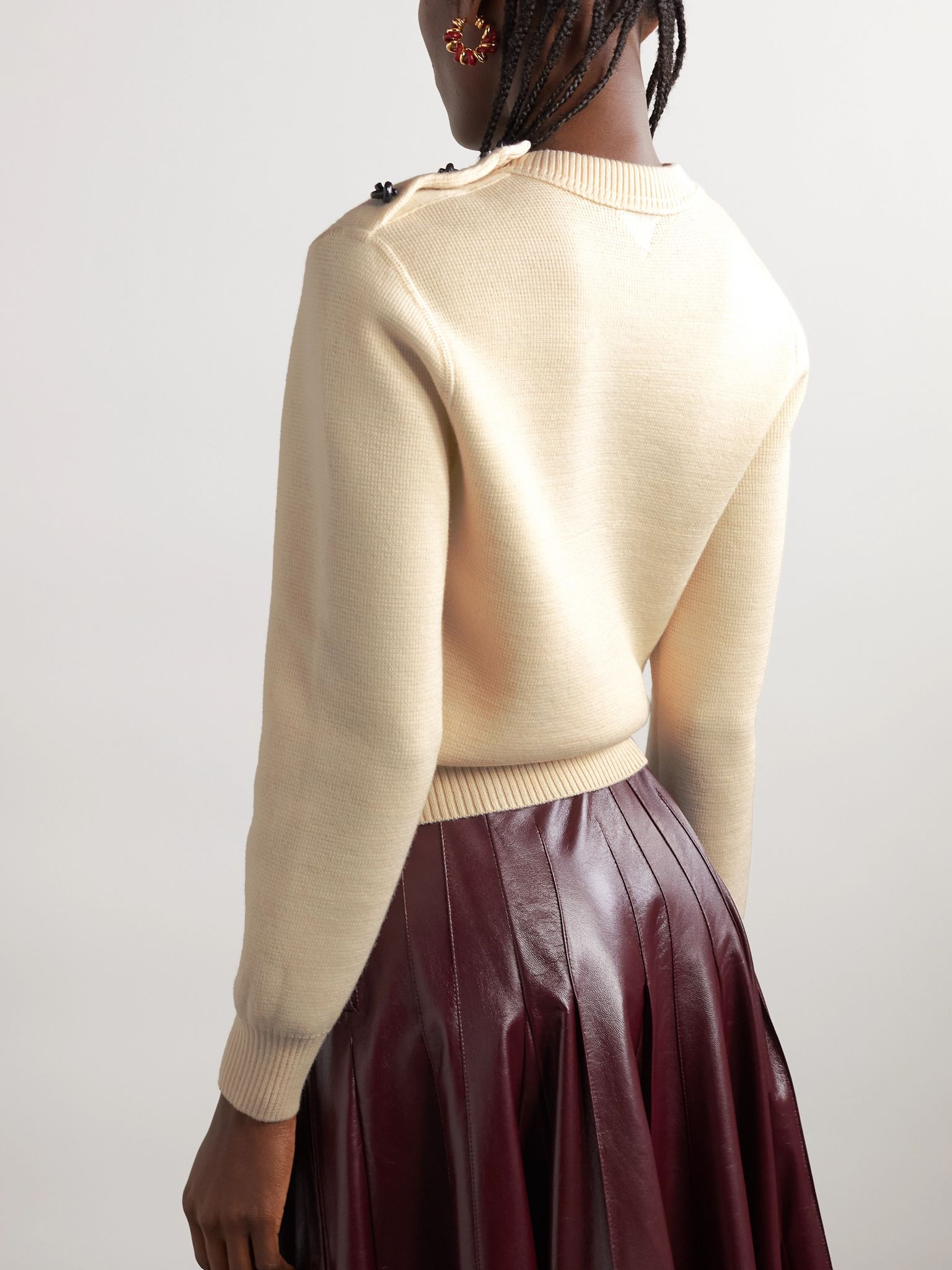 Wool sweater Cream - 4
