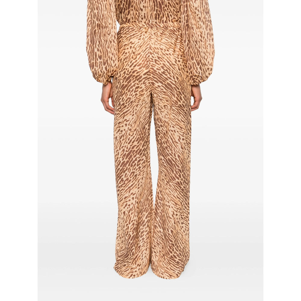 Zimmermann Neutrals Trousers - Palazzo Pants Women - 4