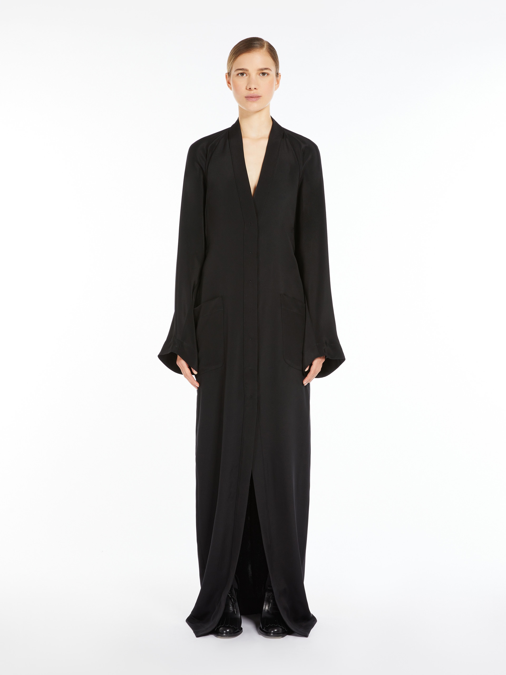 AGAMIA1234 Long silk dress - 3
