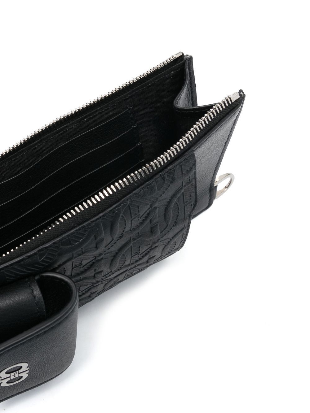 Gancini-plaque phone bag - 3