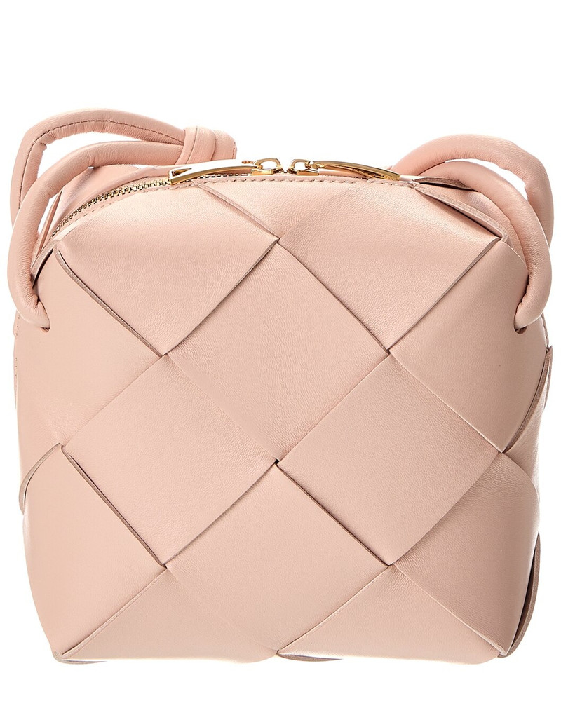 Bottega Veneta Bottega Veneta Cassette Mini Intrecciato Leather Camera Bag outlook