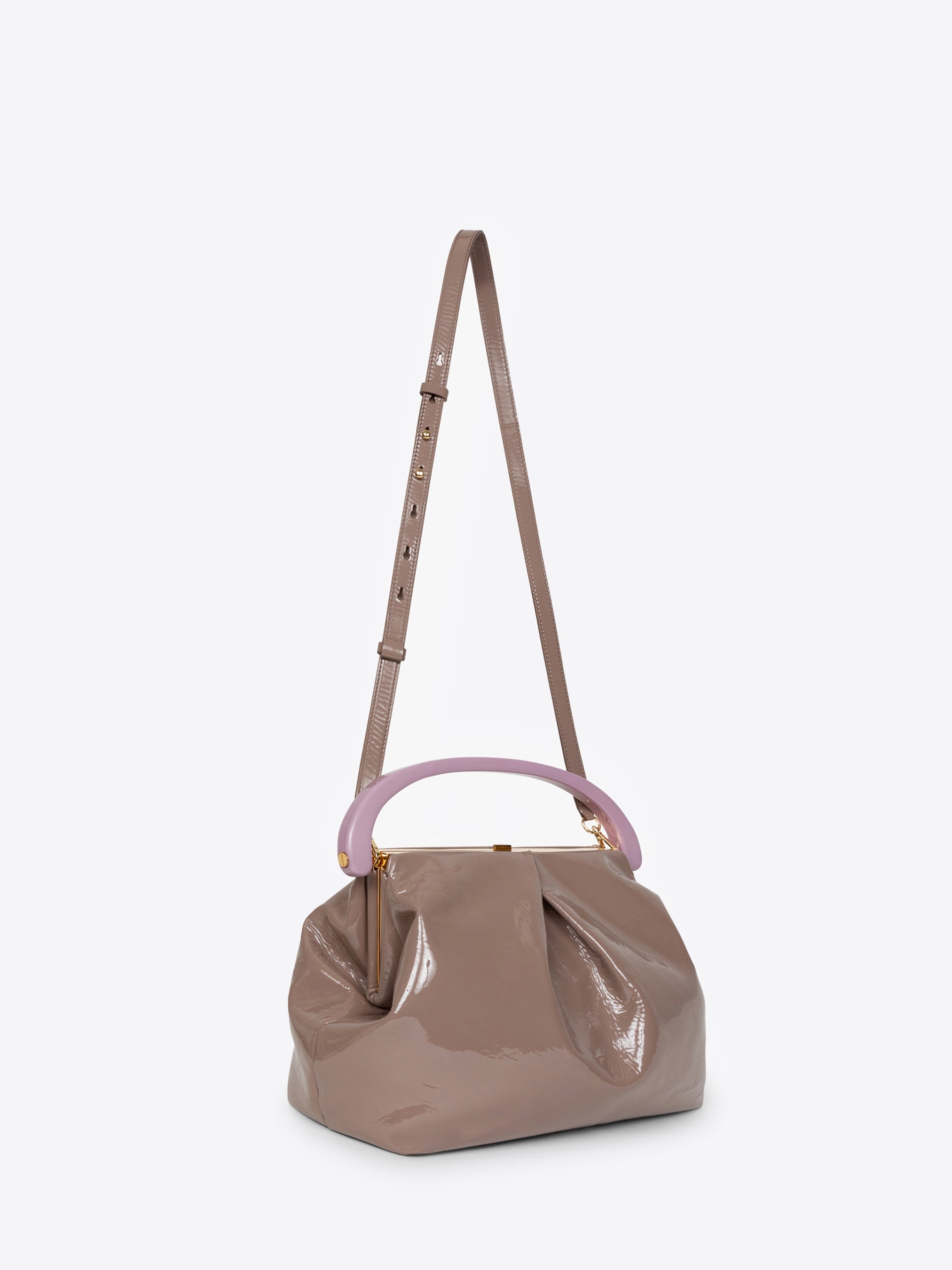 FOLDED LEATHER BAG - 3