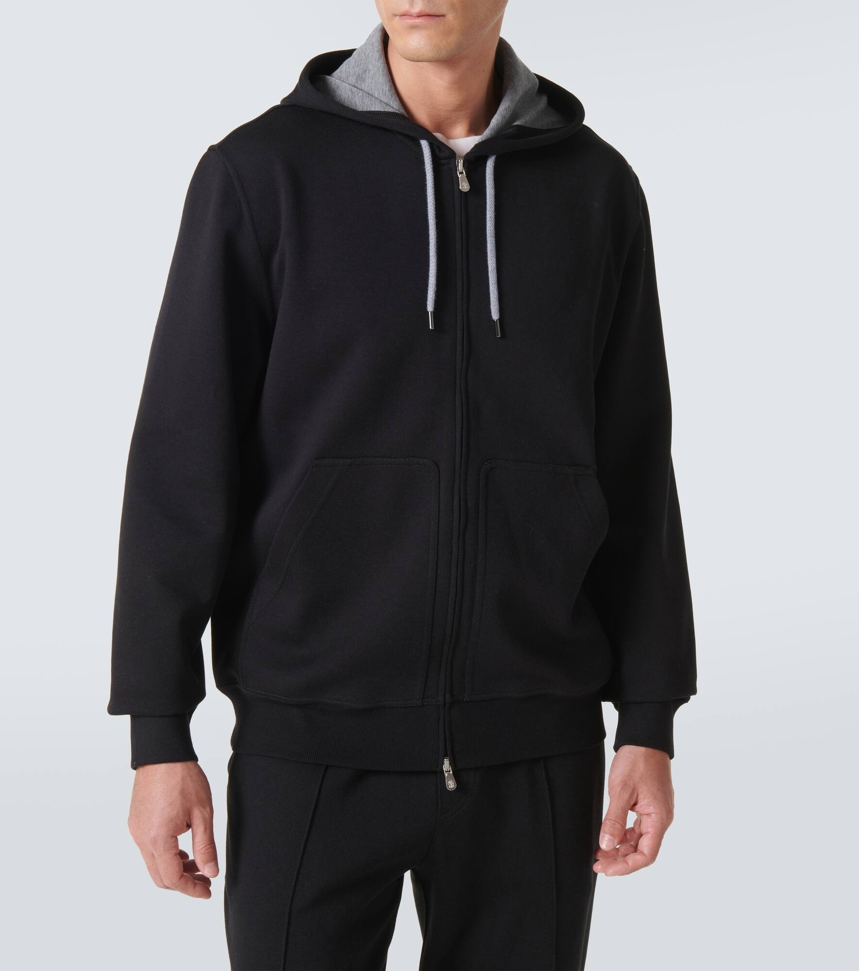 Cotton-blend hoodie - 3