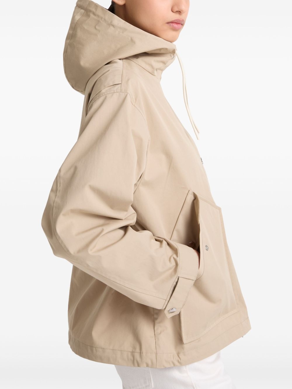 cotton-blend jacket - 8