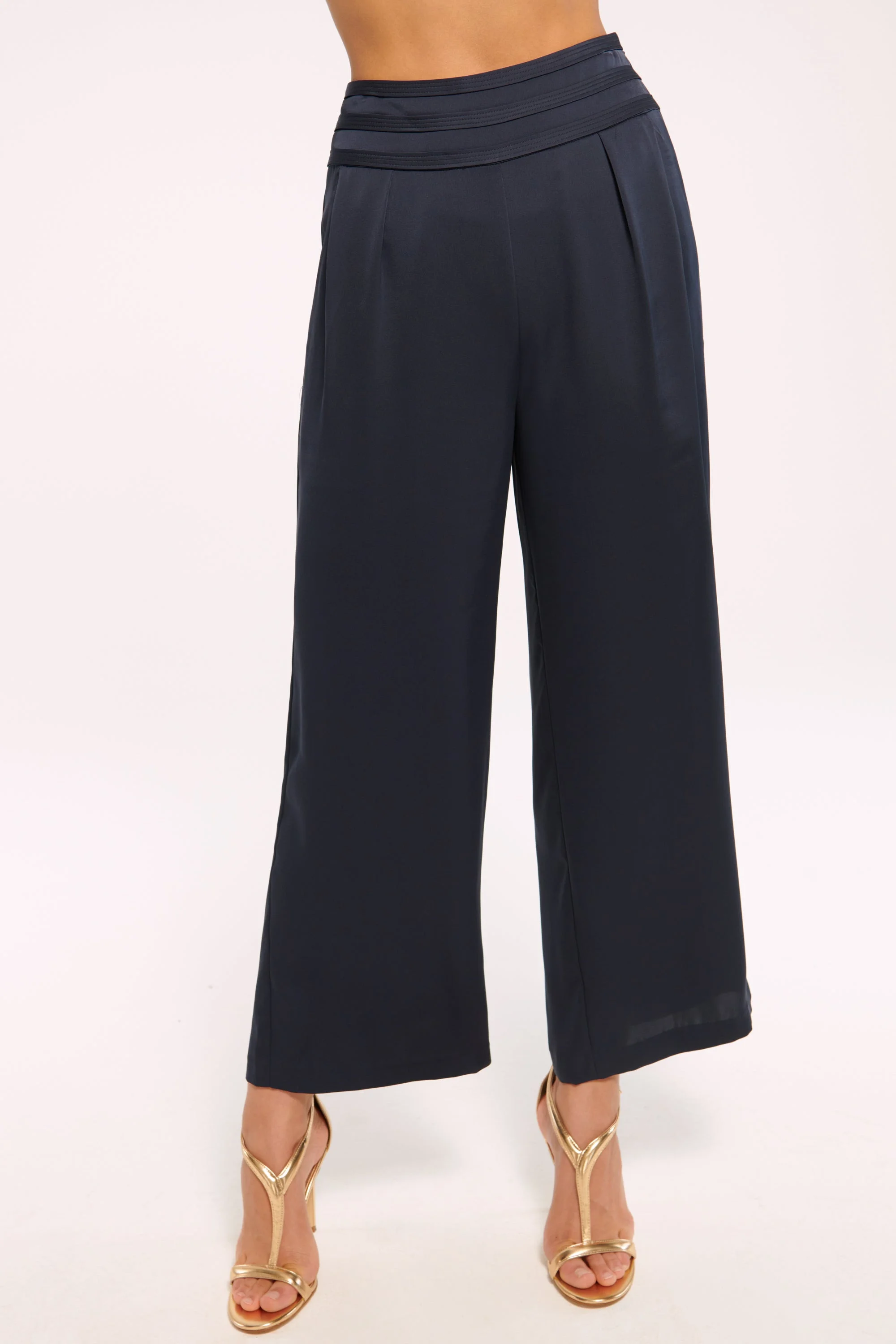 Joss Cropped Wide Leg Pant - 1