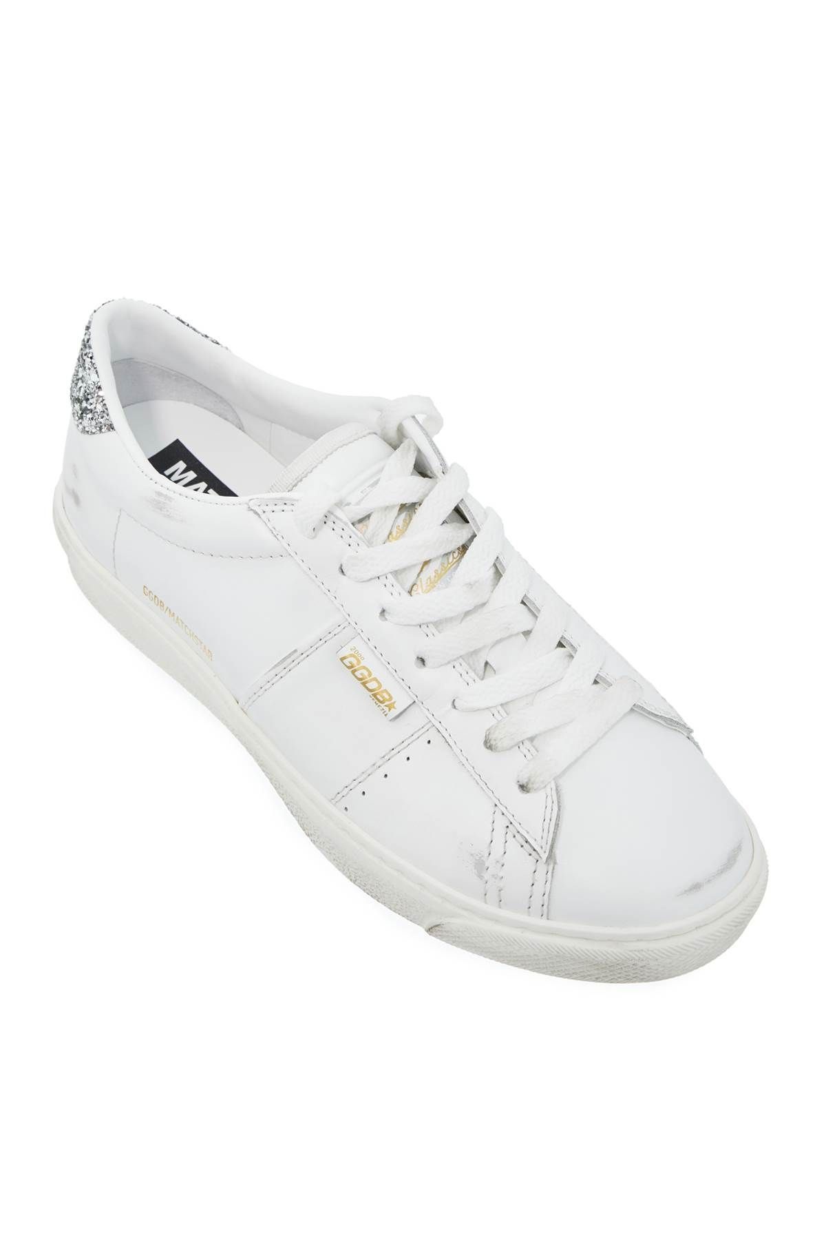 SMOOTH LEATHER MATCHSTAR SNEAKERS IN - 4