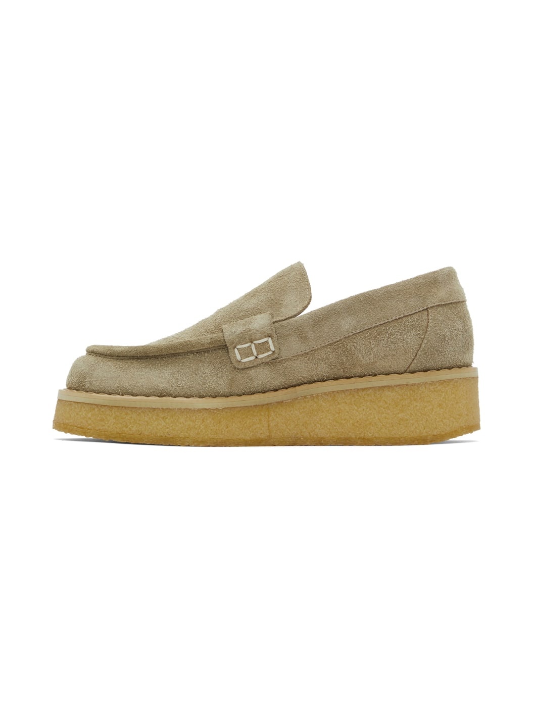 Green Suede Loafers - 3