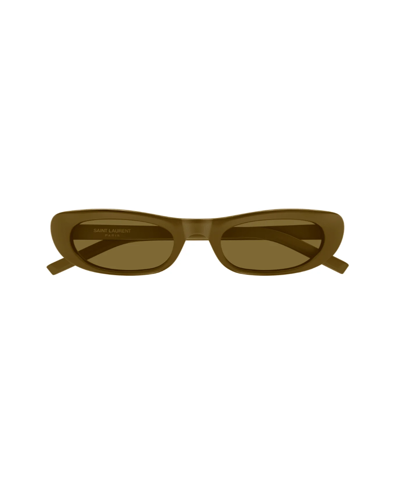 Saint Laurent Sl 557 Shade Linea Sl Logo 006 Brown Sunglasses - 1