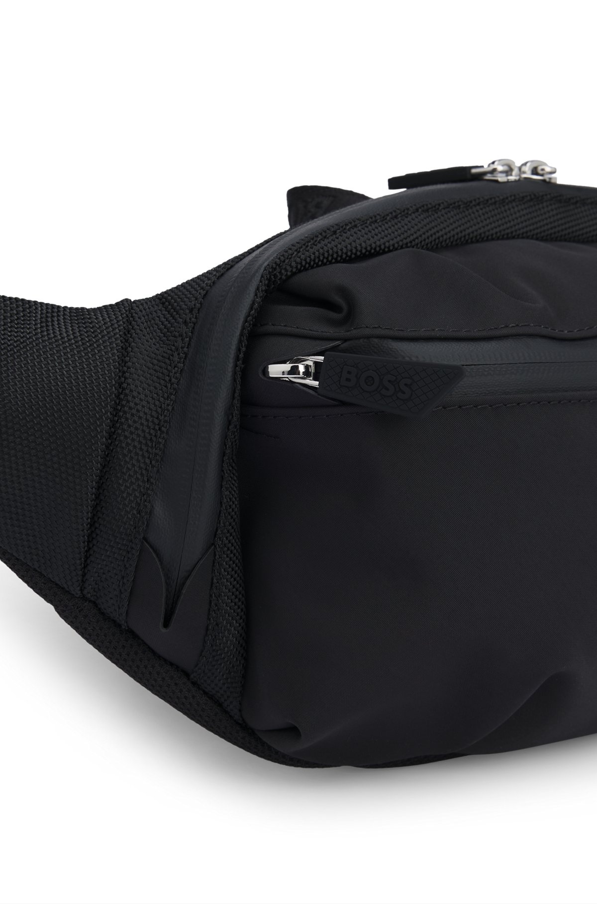 LOGO-DETAIL BELT BAG WITH TOP HANDLE - 5