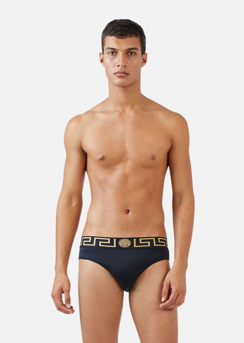 VERSACE Greca Border Swim Briefs outlook