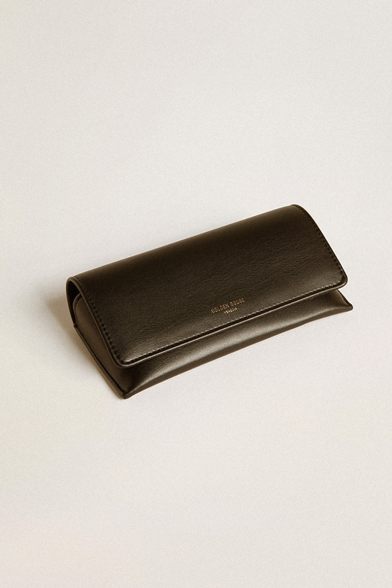 Rectangular-style sunglasses with Havana brown frame 3