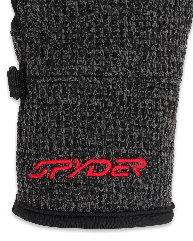 SPYDER Womens Bandita Gloves - Limestone Black outlook