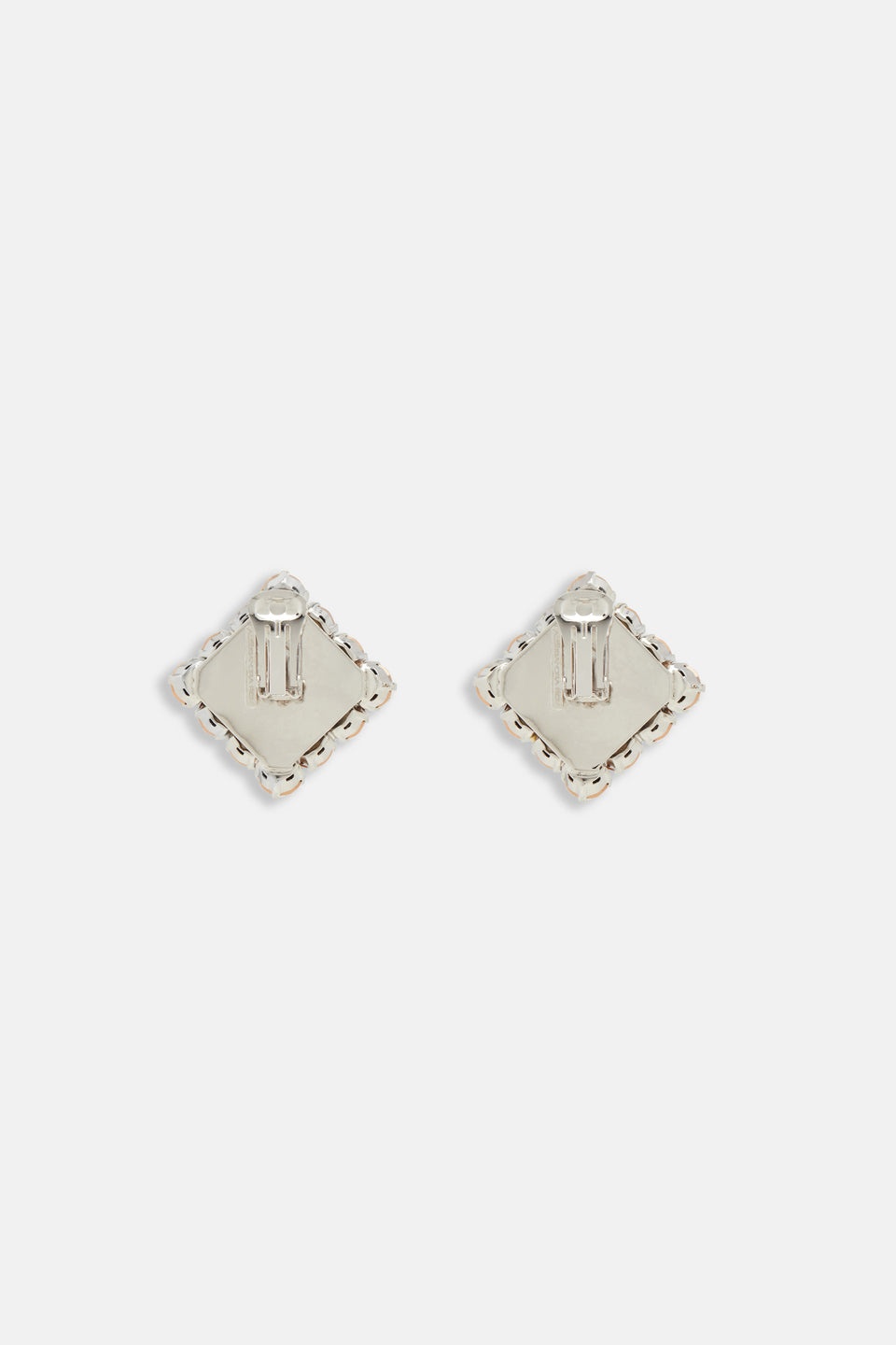 SQUARE CRYSTAL EARRINGS - 2