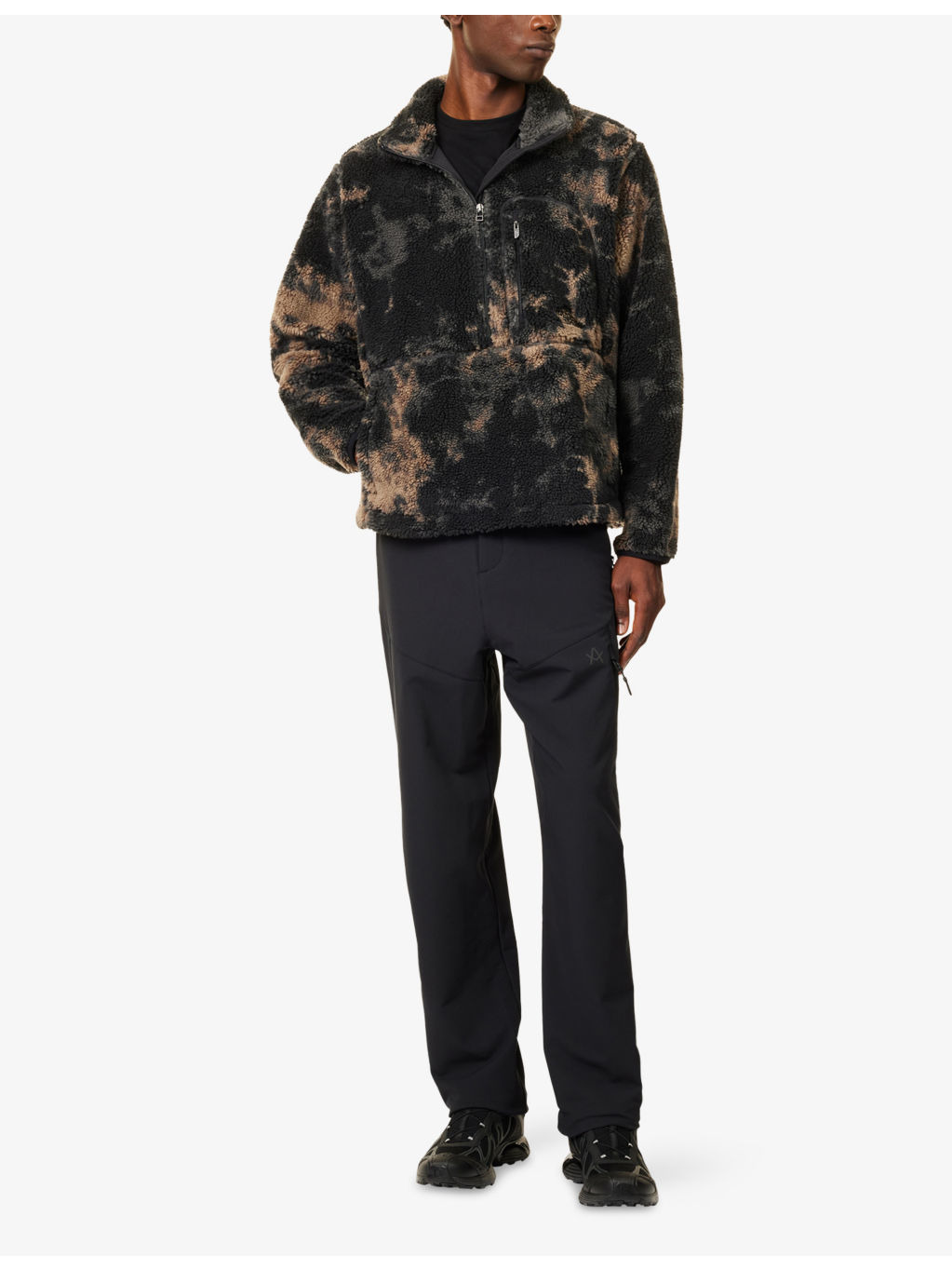 Extreme Pile High-Neck Woven Sweatshirt - 2