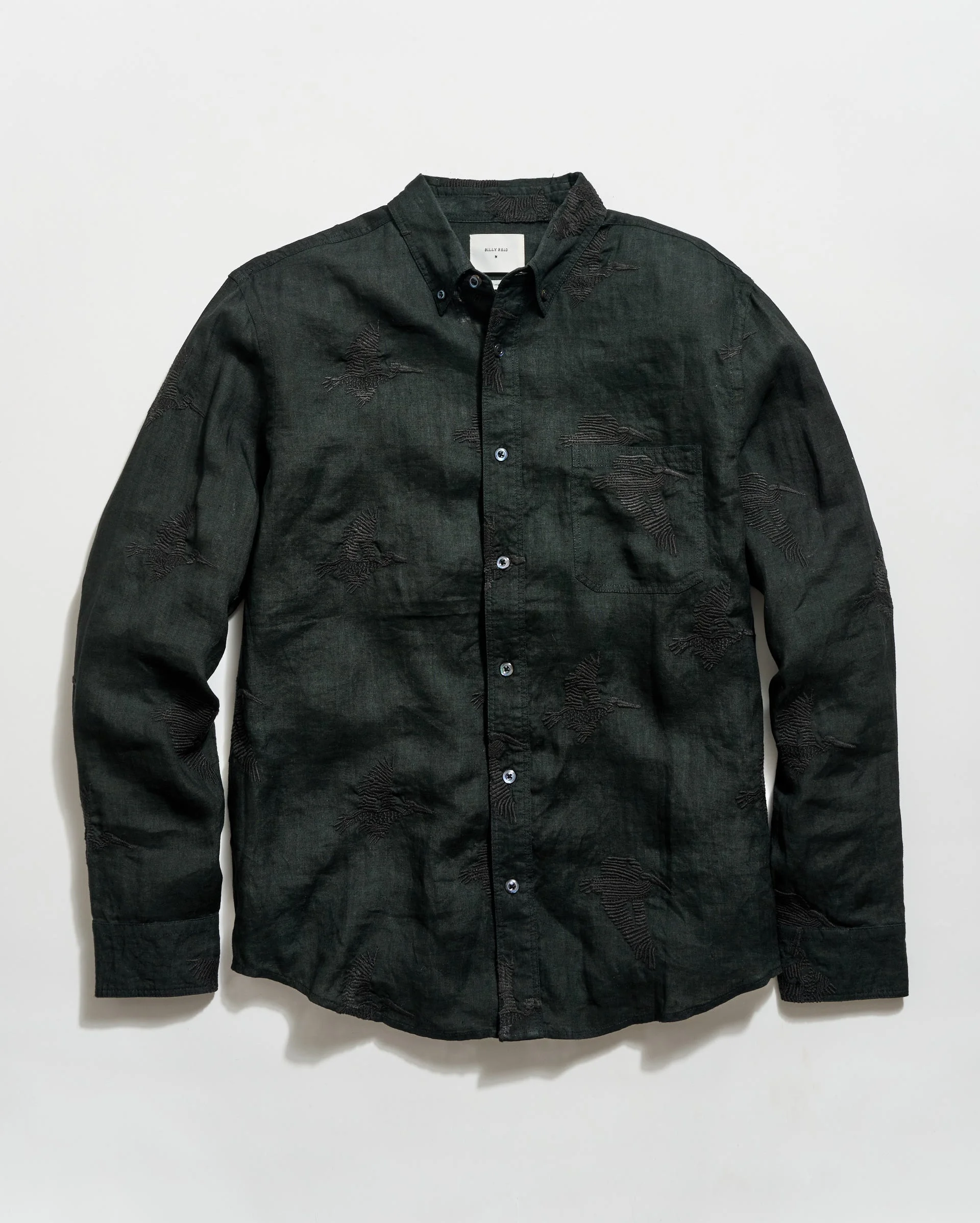 Embroidered Pelican Tuscumbia Shirt Button Down - 1
