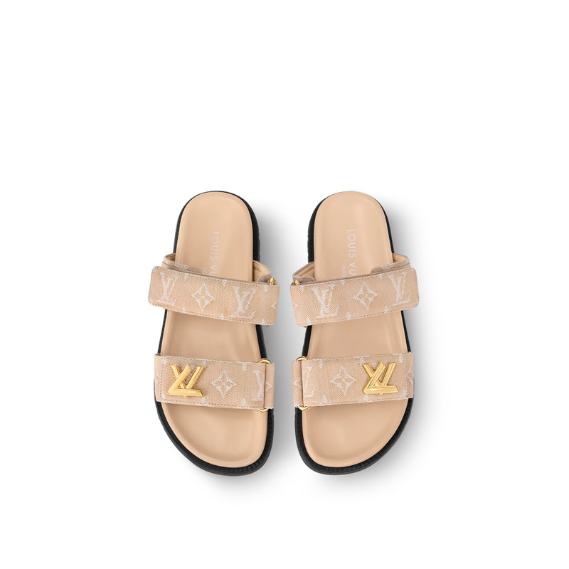 LV Sunset Flat Comfort Mule 3