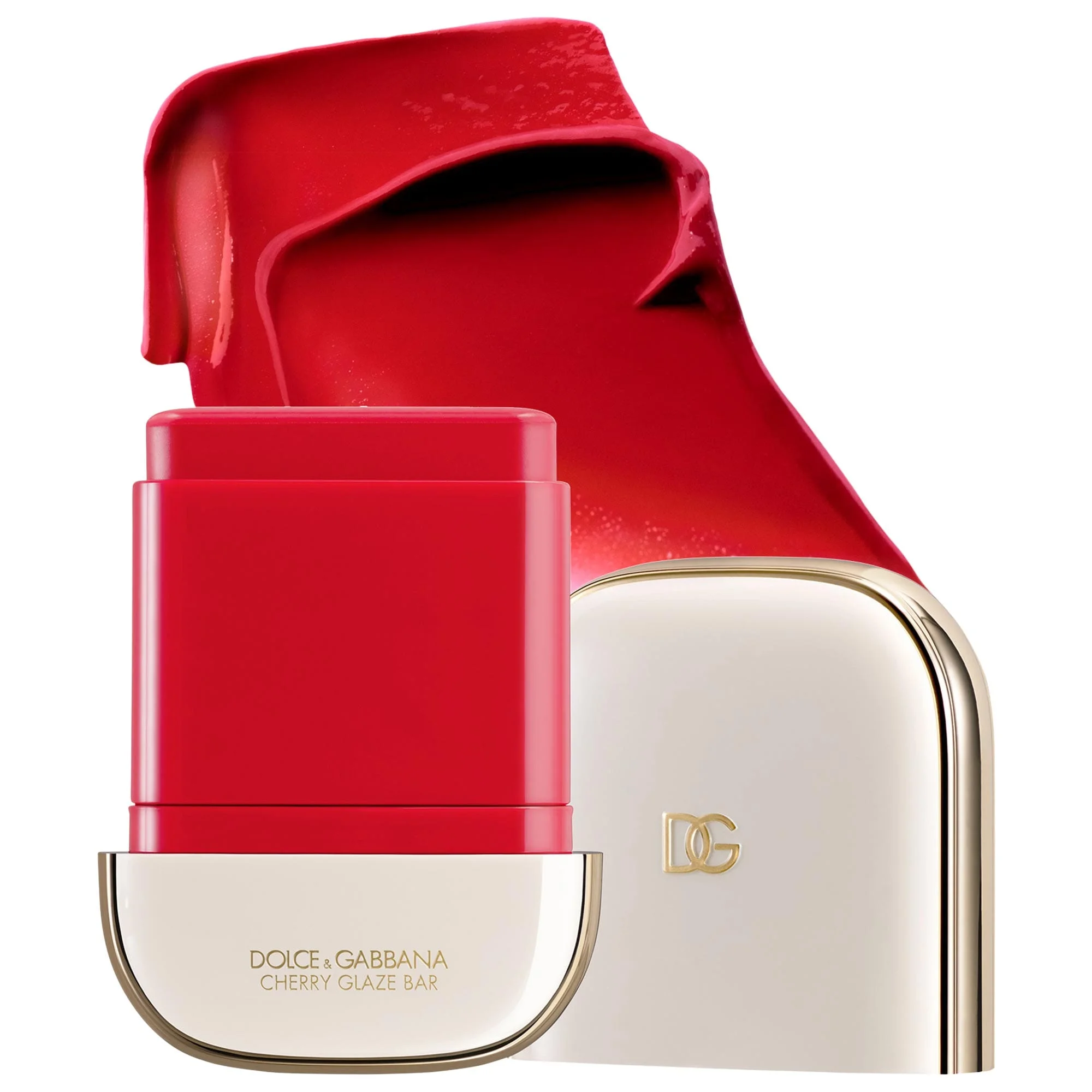 Cherry Glaze Bar 24H Lasting Glow & Waterproof Cream Blush Stick with Vegan Collagen - 1