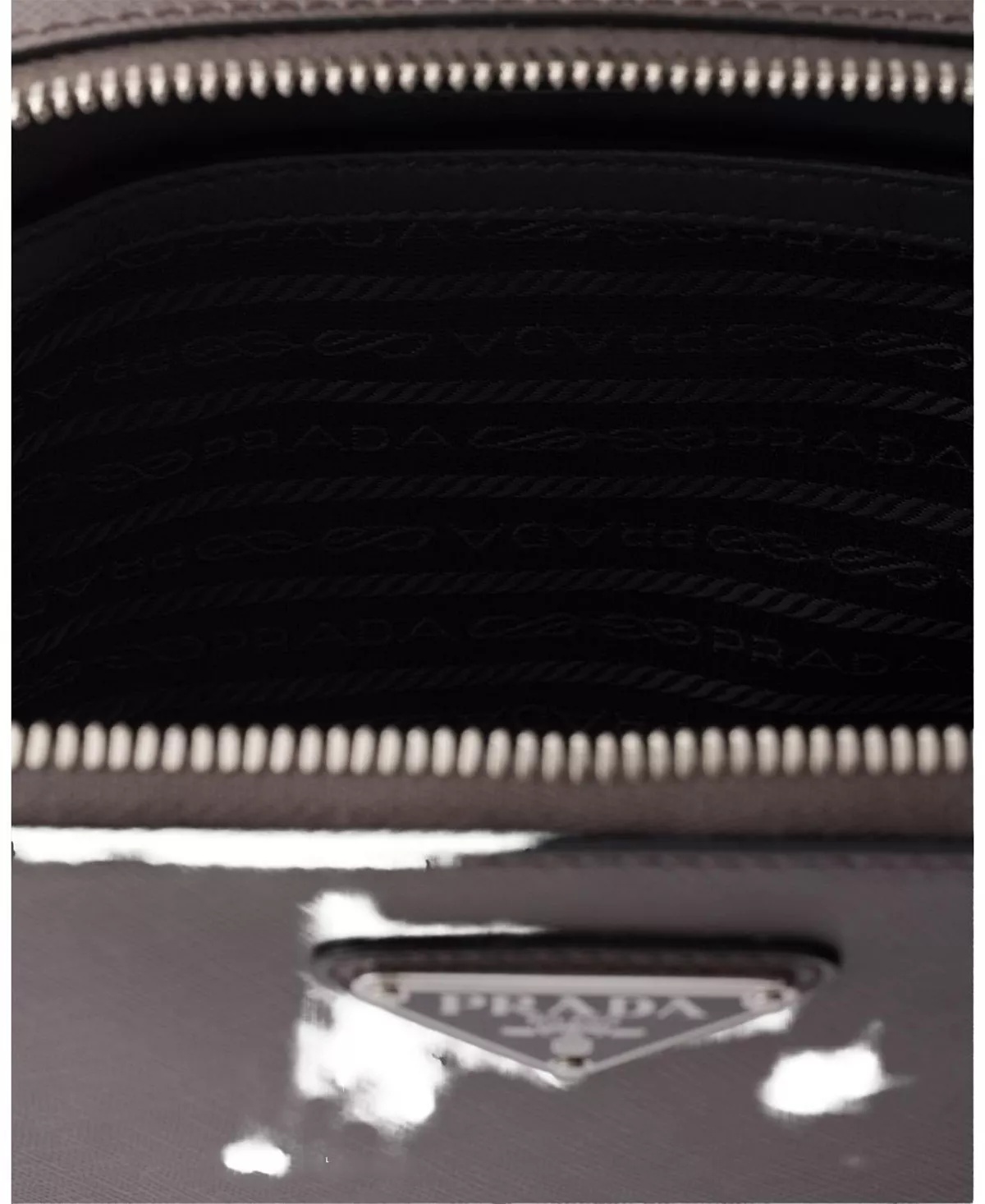 Brique Saffiano Leather Bag - 4
