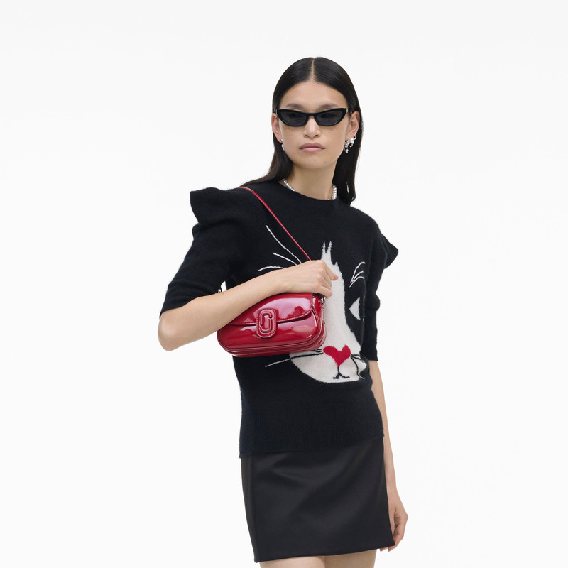 Marc Jacobs THE PATENT LEATHER CLOVER SHOULDER BAG outlook