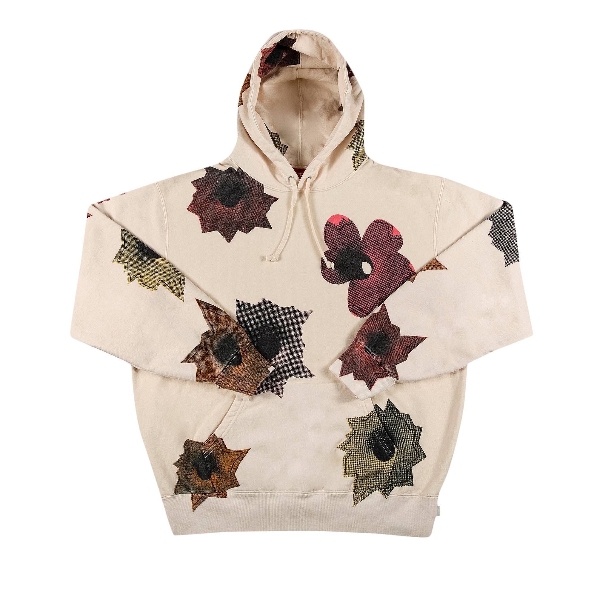 Supreme x Nate Lowman Hooded Sweatshirt 'Natural' - 1