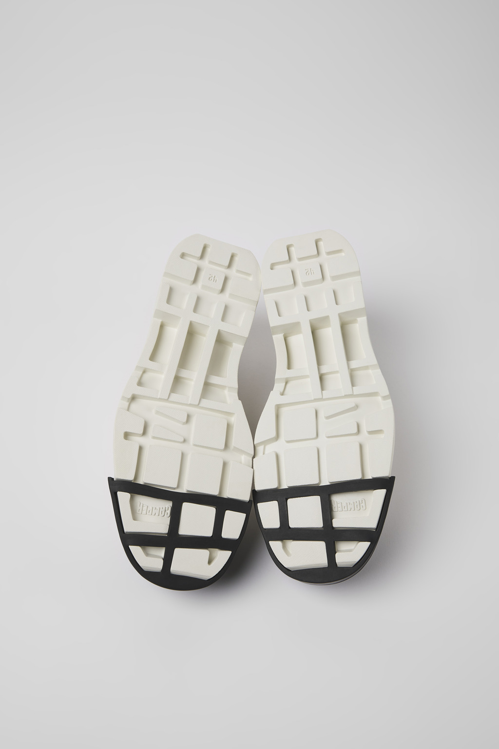 White non-dyed leather shoes for men - 5