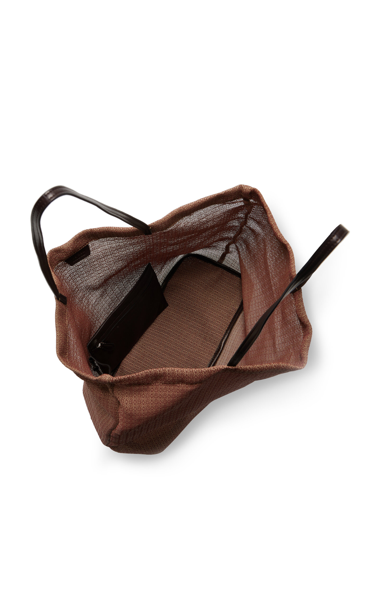 Barn Oversized Woven Tote Bag brown - 5