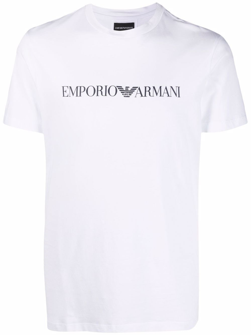 Logo cotton t-shirt - 1