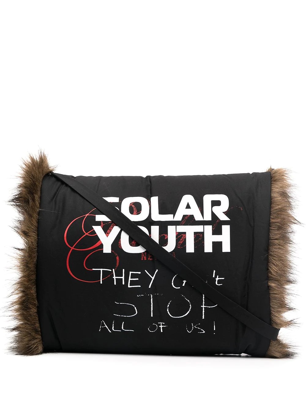 Solar Youth faux fur muff - 1