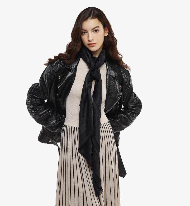 MCM Cubic Jacquard Shawl outlook