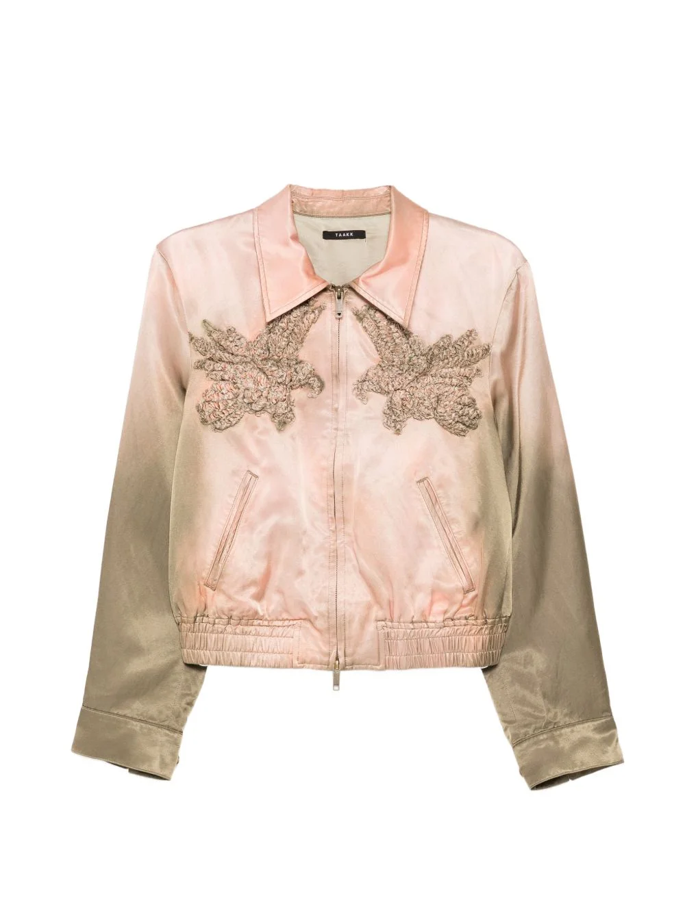 appliqué jacket - 1