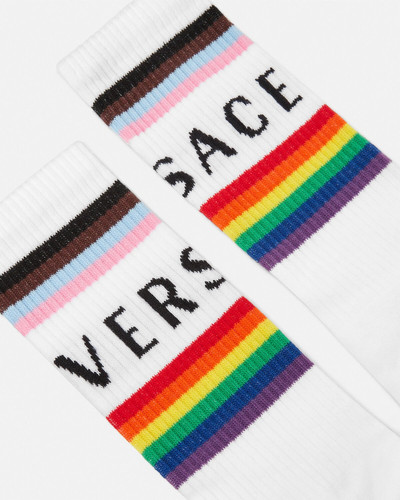 VERSACE Pride Logo Socks outlook