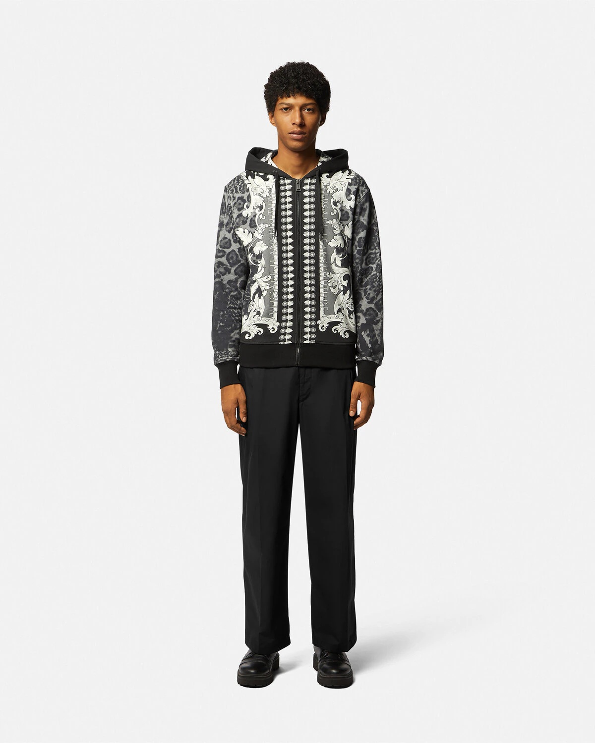 Animalier Zip Hoodie - 2