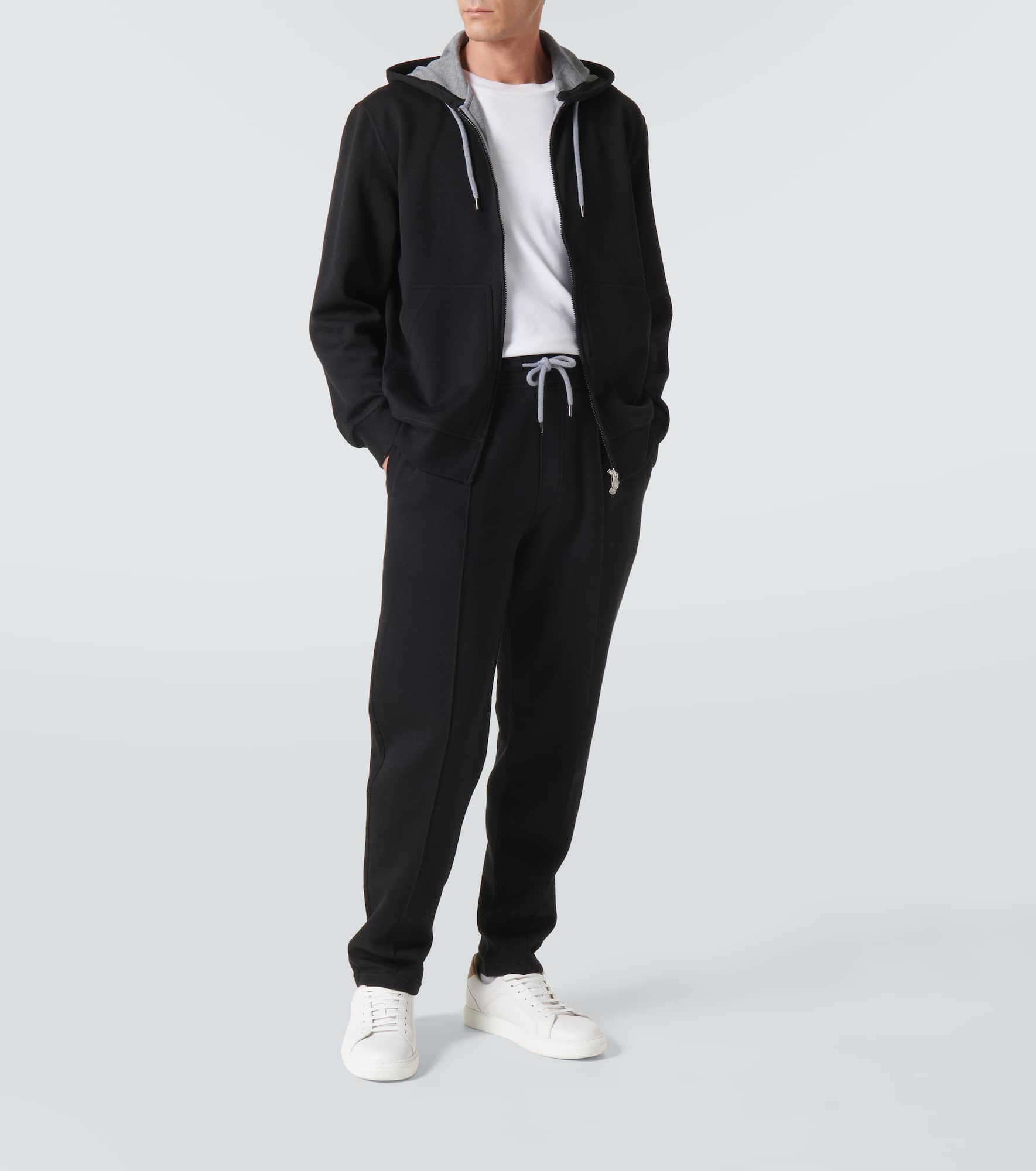 Cotton-blend hoodie - 2