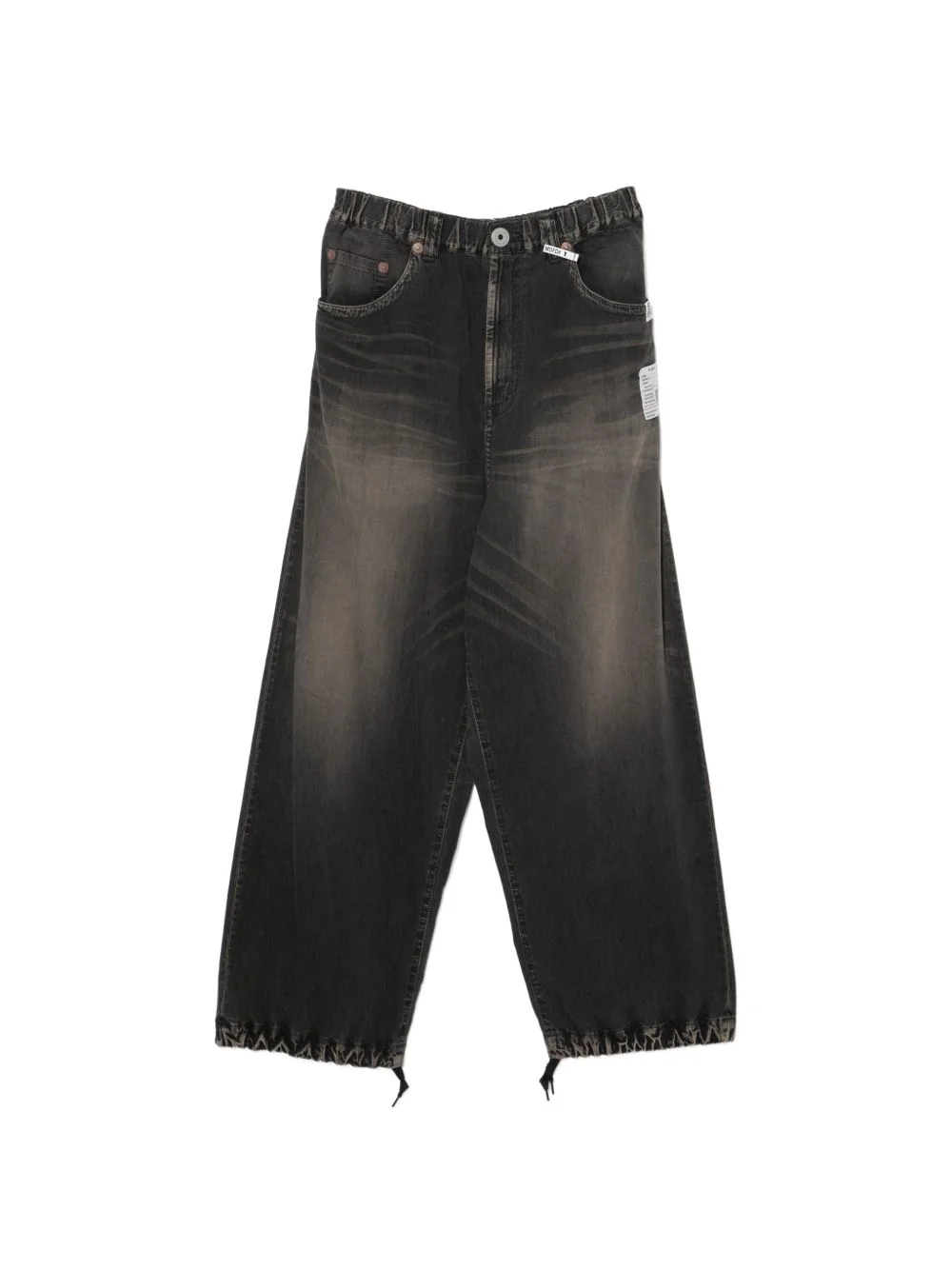 logo-patch jeans - 1