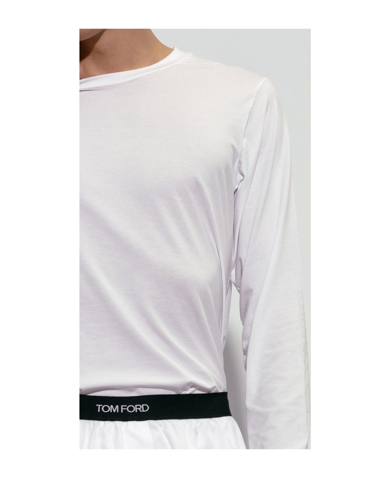 Logo Tag Long-sleeved T-shirt - 4