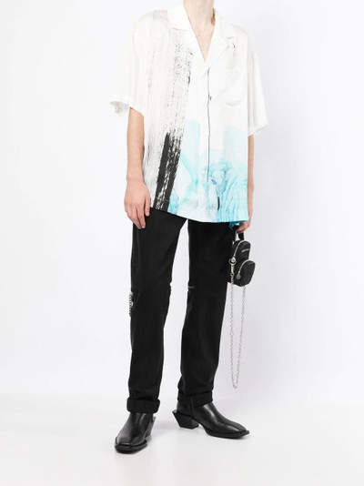 FENG CHEN WANG graphic-print shirt outlook