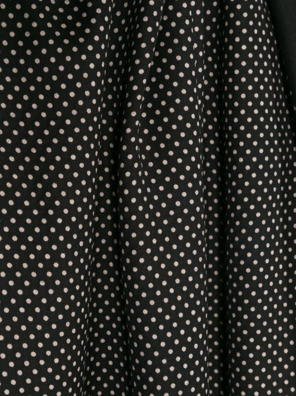 polka-dot jacquard scarf - 3