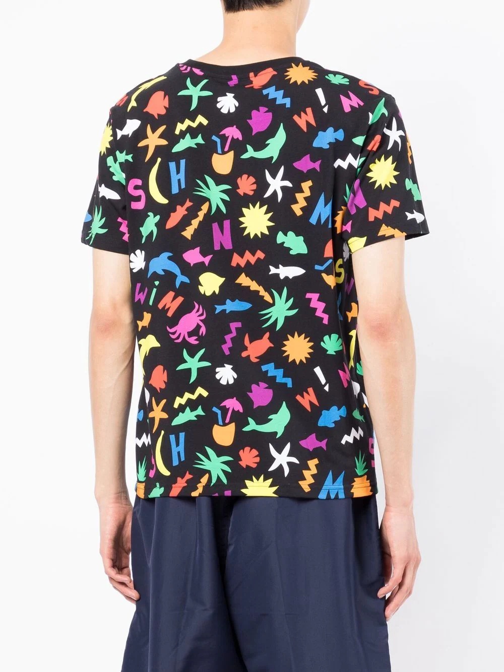 graphic print cotton T-shirt - 4